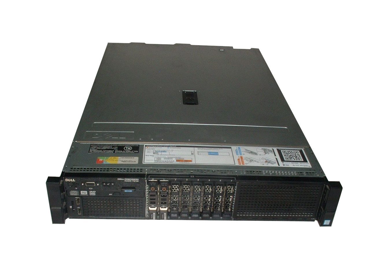 Dell Precision R7910 2U 2x E5-2680v4 2.4Ghz 28-Cores 128gb 2x 480gb SSD