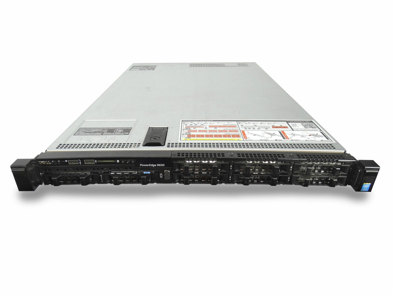 Dell PowerEdge R630 Server 2x E5-2683 V3 2GHz 14Core 64GB RAM 2x 1TB HD H730P