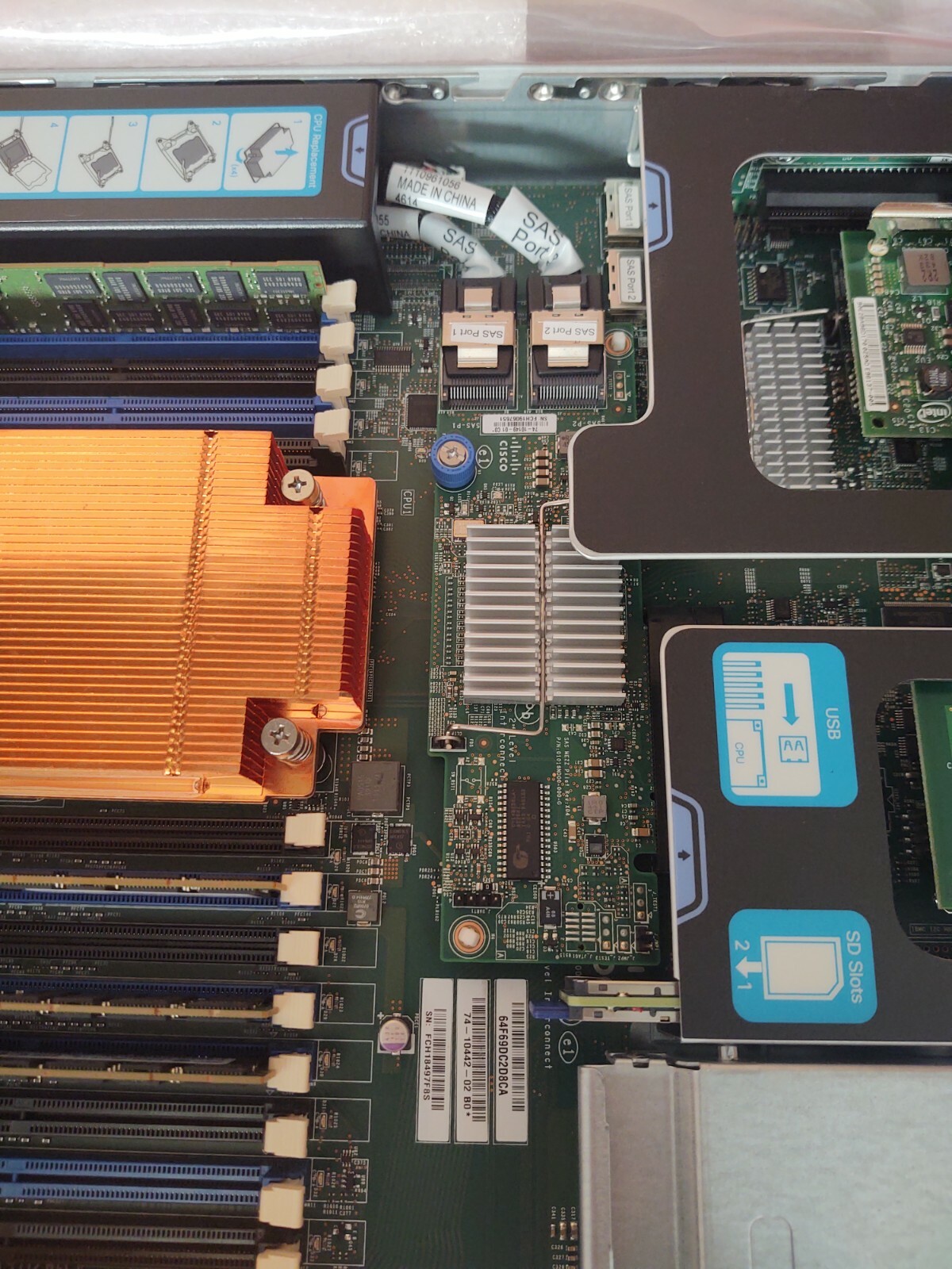 Cisco NGA3240-K9 Server UCS-C220-M3 Dual Xeon E5-2680 48GB RAM 2x1TB HDD