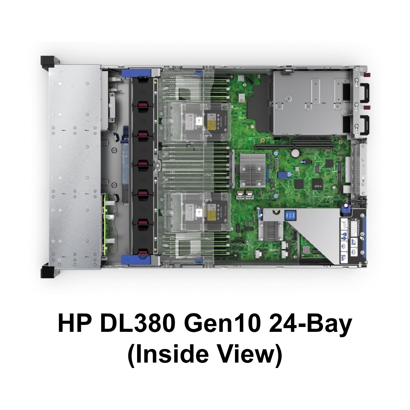 HP ProLiant DL380 G10 Server 2x Gold 6138 =40 Cores P408i 384GB RAM 2x 1.2TB SAS