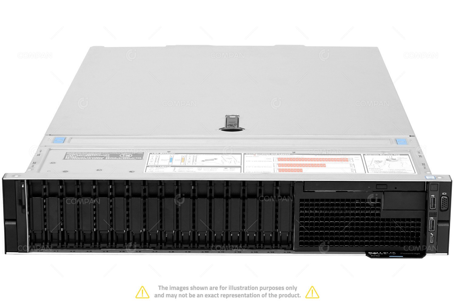 Dell PowerEdge R740 16SFF 2x Xeon Gold 6138 64GB RAM Rails