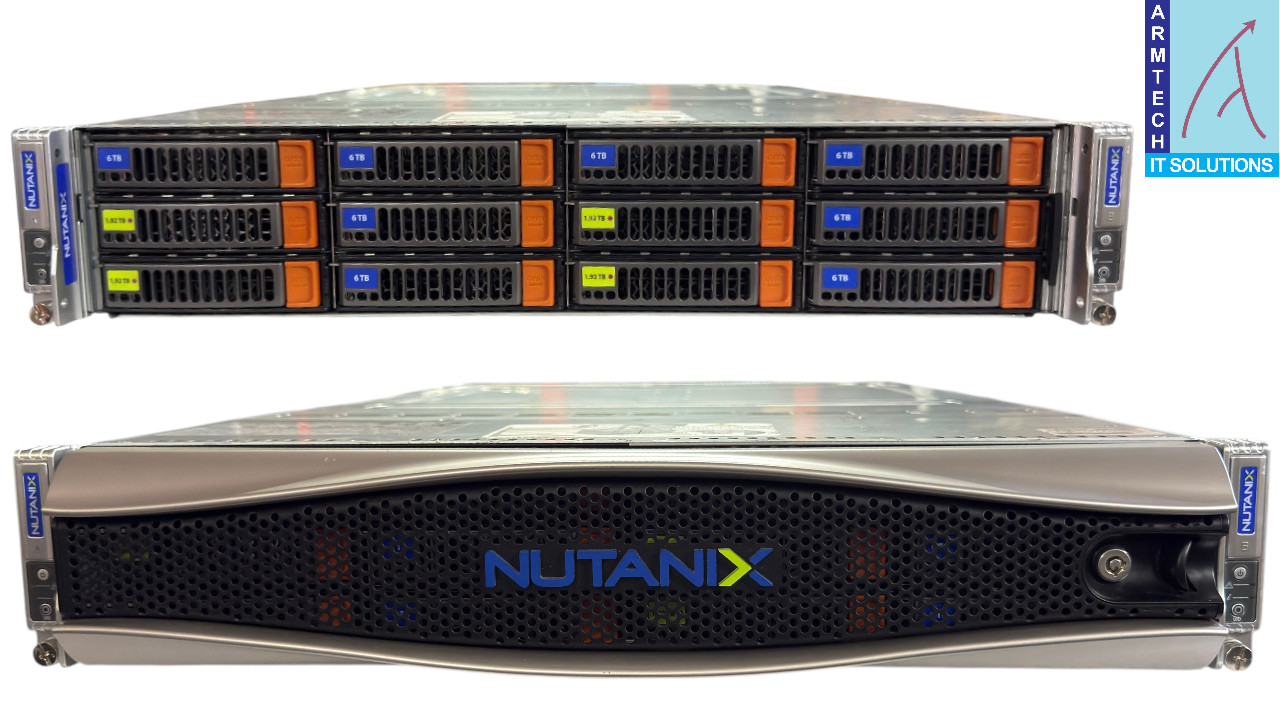 Nutanix NX-8235-G7 2U Enterprise Server 2x 6226R 16-Core 2.9GHz 2 nodes