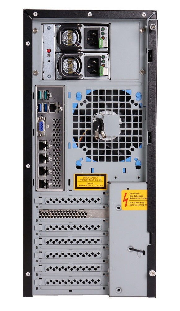 Terra Server 3030 G4 // 1x Xeon E-2246G, 32GB RAM, 4x LFF, 9450-8i, 2x PSU