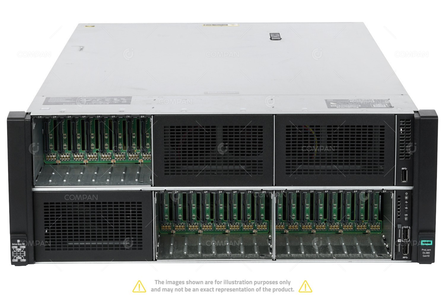 HPE DL580 G10-24SFF 4x Xeon Gold 6142 2TB RAM Rails