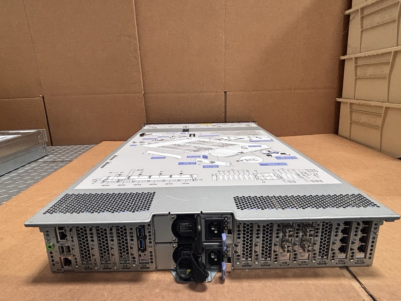 IBM 9009-22A Power System S922 Power 9, 16 core CPU, 256GB (32GBx8)