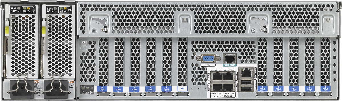 Sun / Oracle T4-2 2x (DUAL) 2.85Ghz 8 Core 0GB / RAM 0GB HDD Server, TESTED!!
