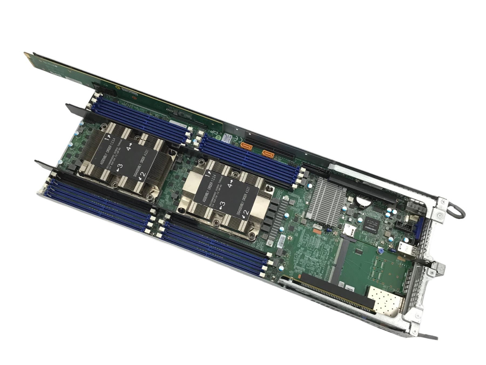 2U 4 Node 24 Bay SFF Server Specs: 8x Xeon Gold 5118 128GB DDR4 RAM X11DPT-PS
