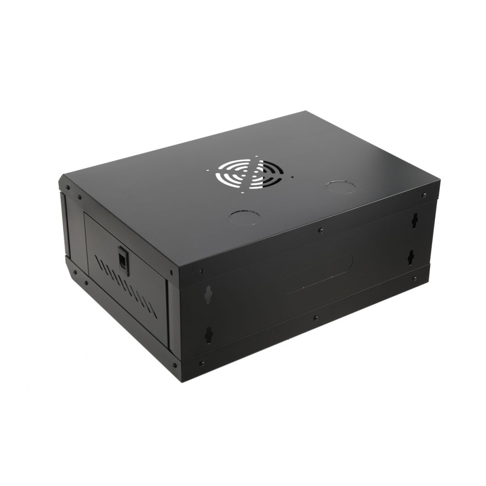 4U Server Rack Enclosure,Wall Mount Network Cabinet with Lock Door & 2 Keys