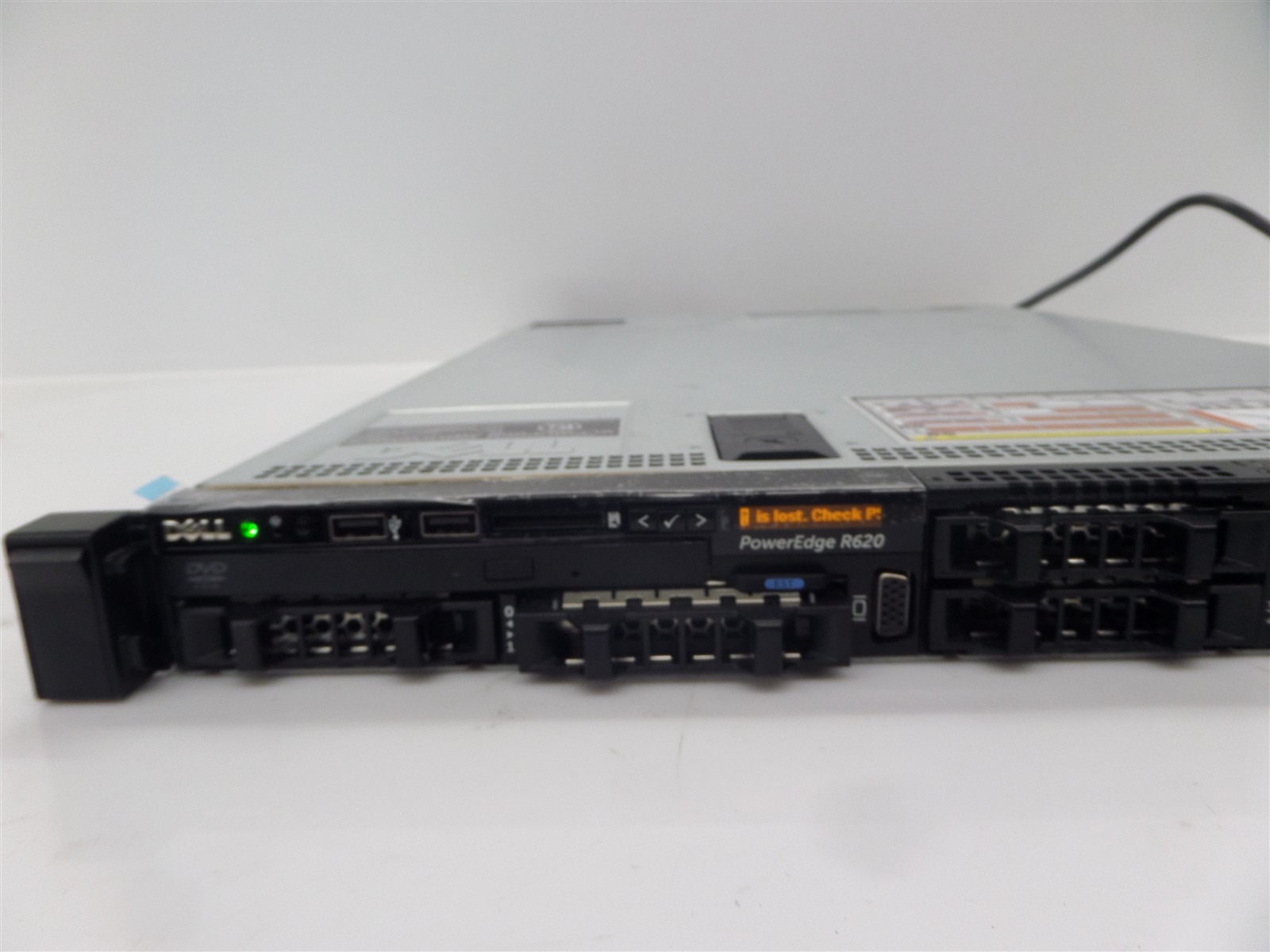Dell PowerEdge R620 Server 2x Xeon E5-2660 2.2GHz CPU 64GB RAM – No Hard Drives