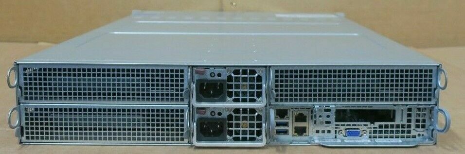 Supermicro SuperServer 6028TP-HC0R 12-Bay CTO 1-Node Server X10DRT-P 2x PSU