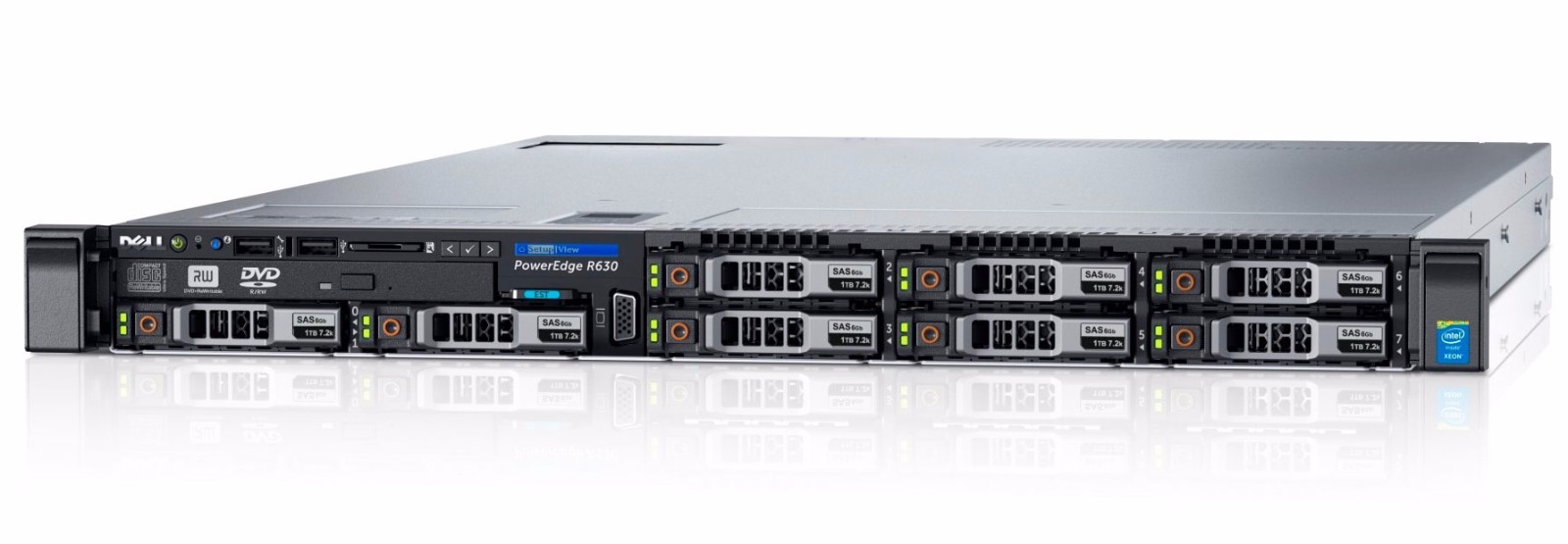 Dell PowerEdge R630 2x 14-Core E5-2683v3 2.0GHz 256GB 5x 600GB SSD 1U Server