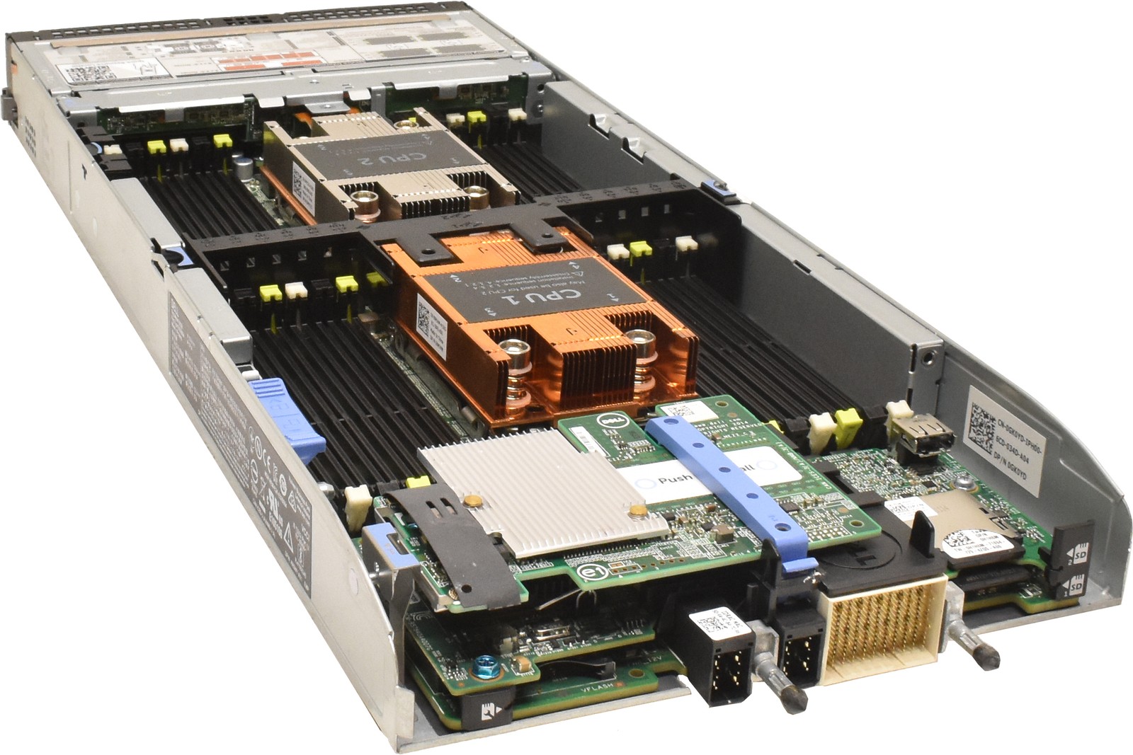 DELL PowerEdge FC630 Blade Without CPU 0 RAM QLogic 57840S10GB Quad Port DC S…