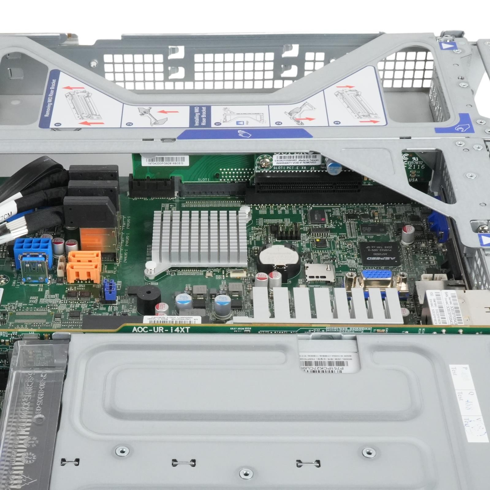 Supermicro SYS-1029U-TR4T 10x 2.5″ Drive Bays and 2x 2.5″ NVMe Slots Barebones