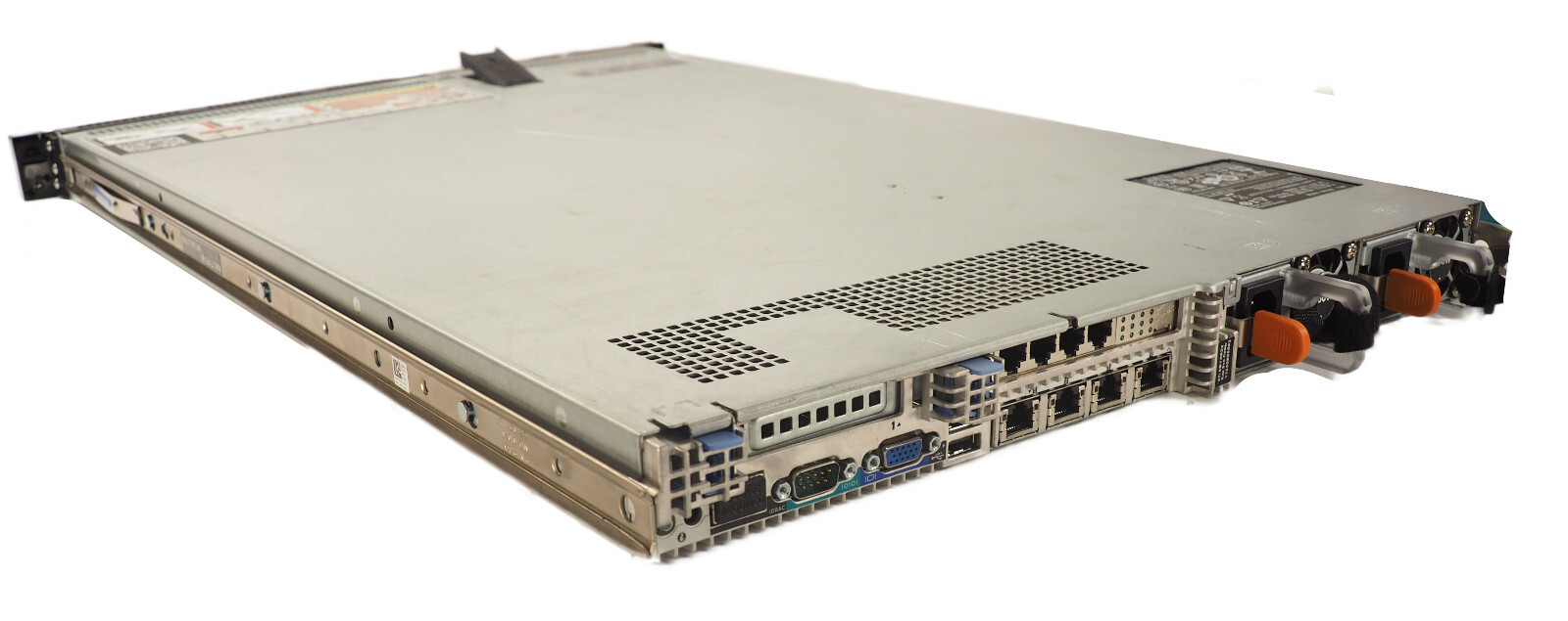 Dell PowerEdge R620 Xeon E5-2620 2.0GHz 32GB PC3-12800R x2 PSU x2 500GB HDDs