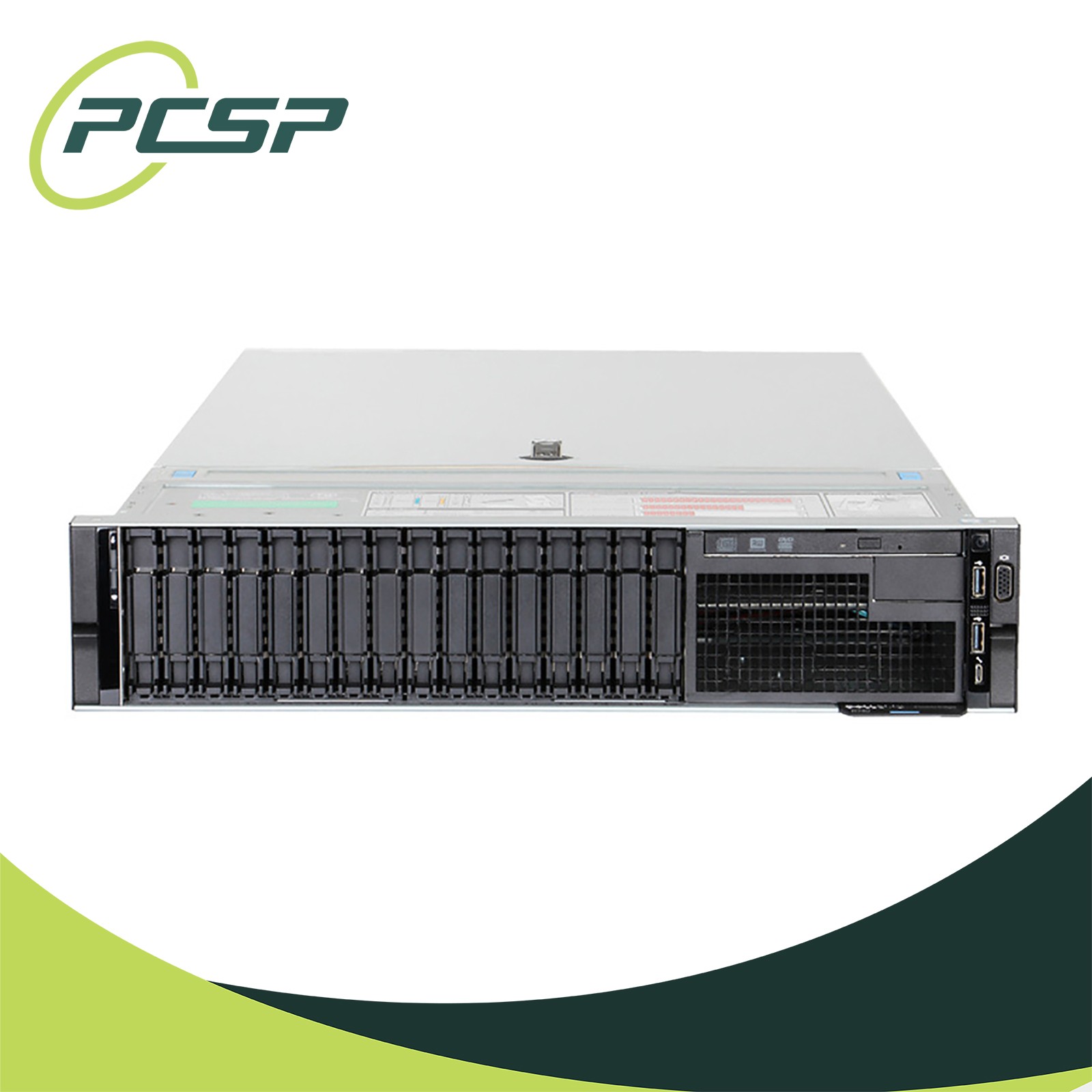 Dell PowerEdge R740 16SFF 36 Cores 2x Gold 6154 256GB H730P 16x Trays Bezel