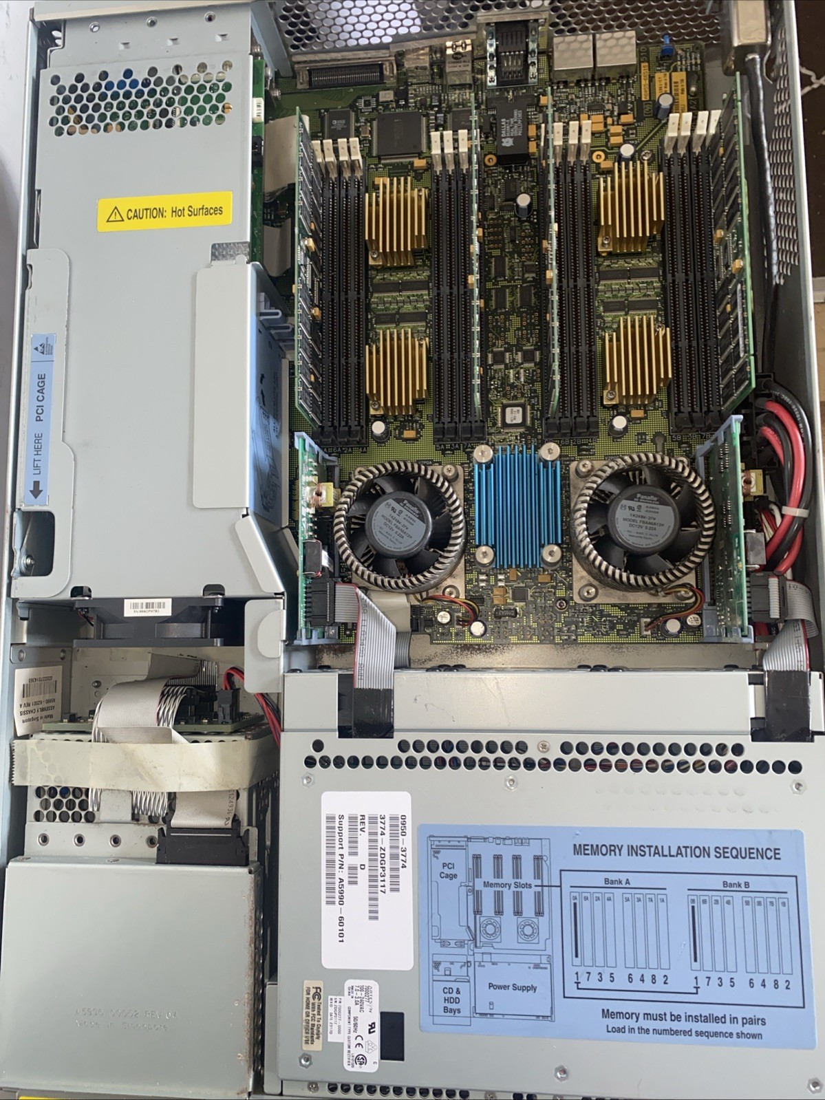 HP A5990A Visualize J6000 Workstation, Dual 552Mhz CPU, 4GB Memory