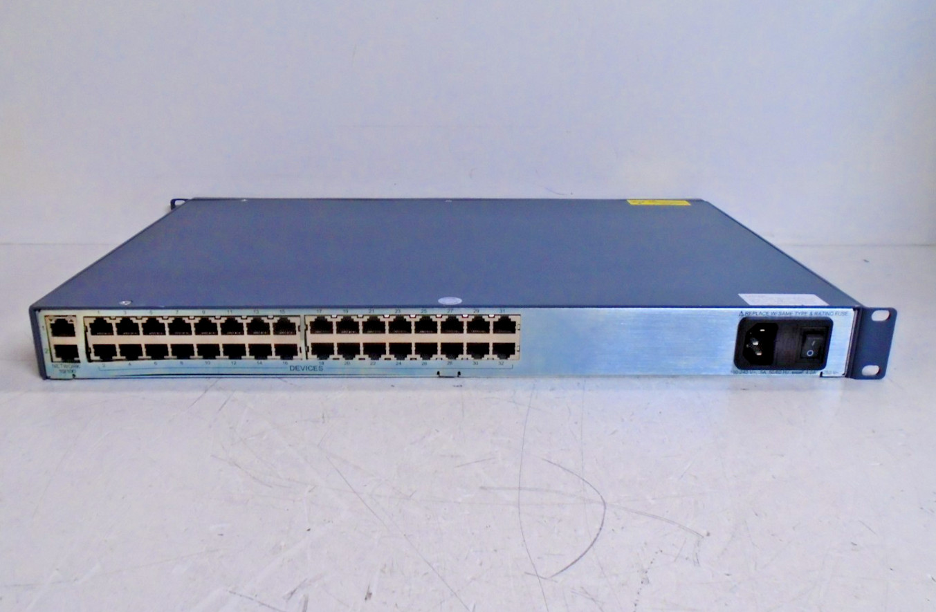 LANTRONIX SecureLinx SLC32 32-Port Console Server | SLC03212N-03 | 080-437-001-R
