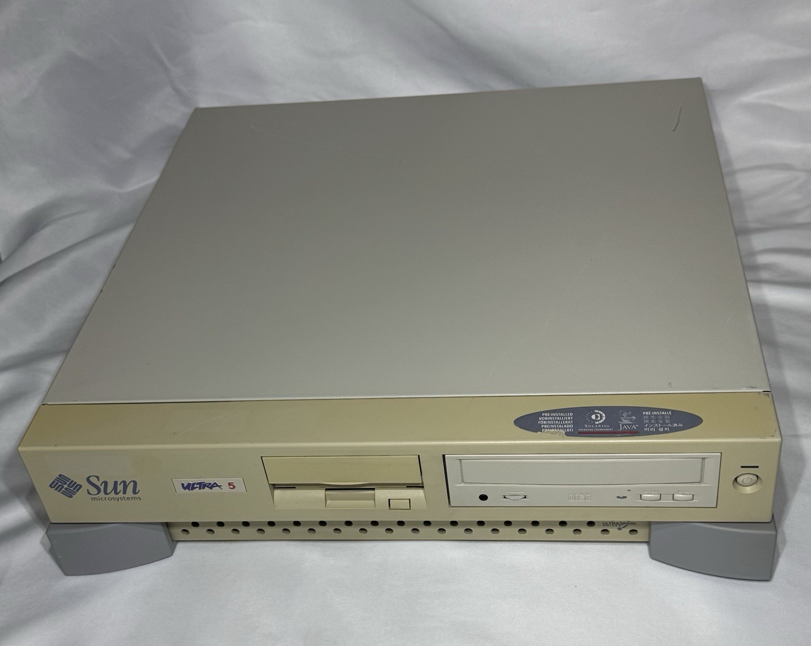 Sun Ultra 5 Workstation, 270MHz, 320MB, 20GB HDD, CD, SunFast Ethernet X1033A