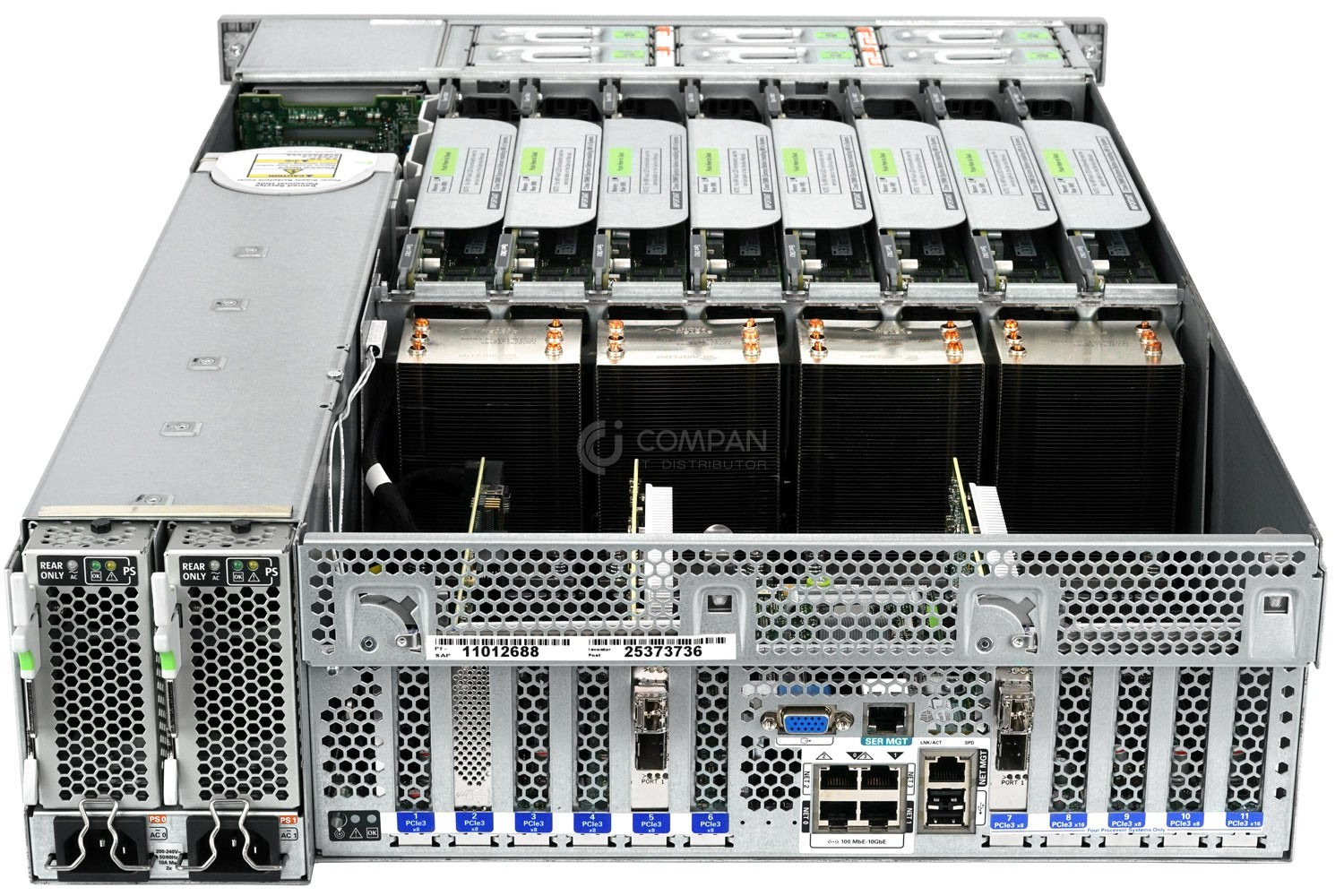 Sun Oracle Server X5-4 6SFF 4x Xeon E7-8880 V3 2TB RAM Rails