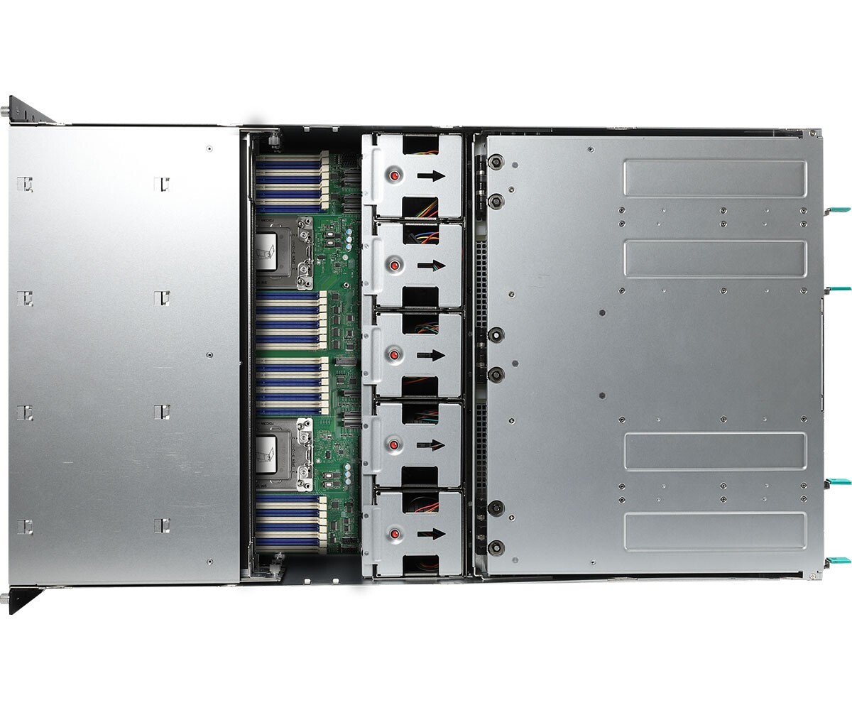 ASRock Rack 4U8G-ROME2/2T 4U Rackmount Server Barebone Socket SP3 DDR4 3200