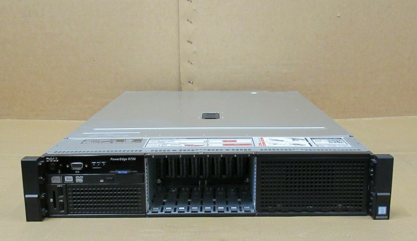 Dell PowerEdge R730 2 x Xeon Eight Core E5-2630V3 2.40GHz 256GB RAM 2U Server