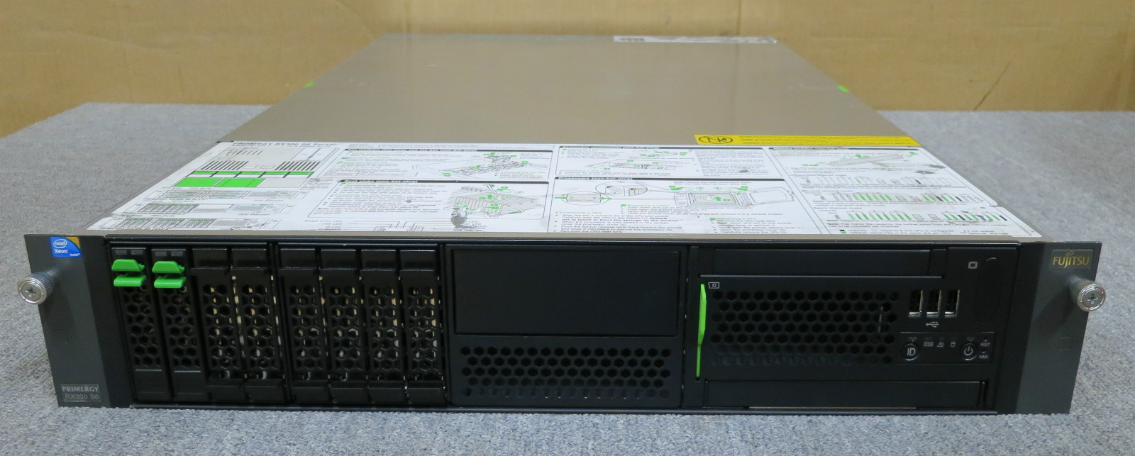 Fujitsu Primergy RX300 S6 2 x Six-Core XEON X5650 2.66GHz 16GB Ram 2U Server