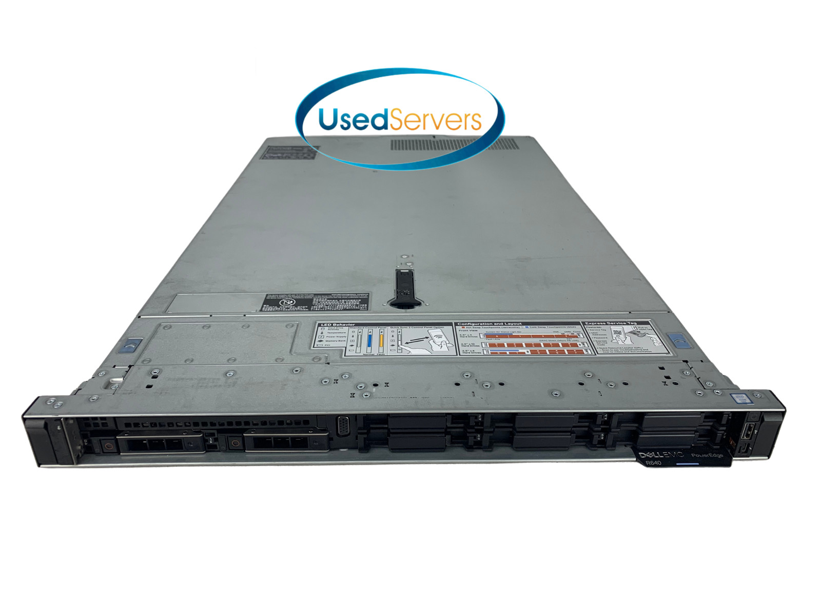 Dell Poweredge R640 128GB 2133 2xSLVR 4114 2GHZ=20Cores 2x HD TRAY H730