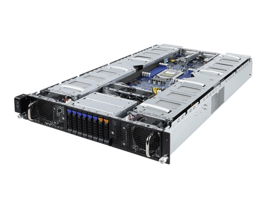 Gigabyte G292-Z20 2U GPU Server Supports 8x GPU + AMD EPYC 7702P Barebone System