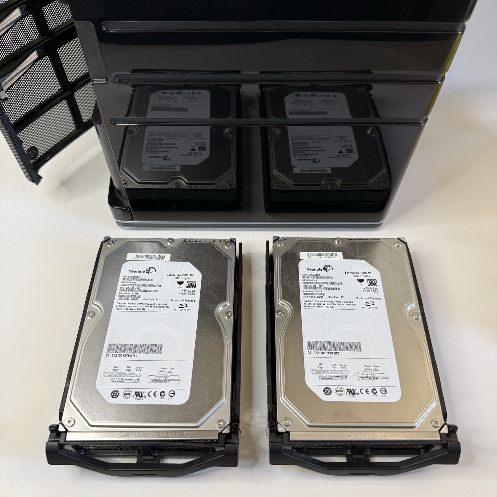 HP EX475 MediaSmart Server AMD Sempron CPU 2 500GB Hard Drive Unit