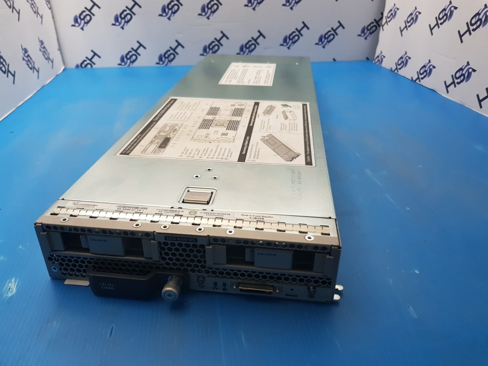 CISCO UCS B200 M5 BLADE MODULE + 2x GOLD 6230R CPUs and 240GB M.2 drive , NO RAM