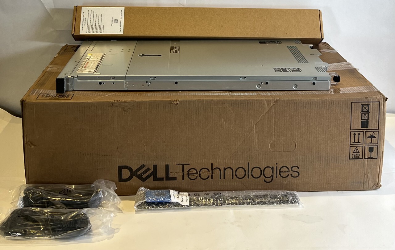 DELL POWEREDGE R6615 1U SERVER EPYC 9354P 32C 8*64GB DDR5 5*G4NY4 24GBPS 2*7450
