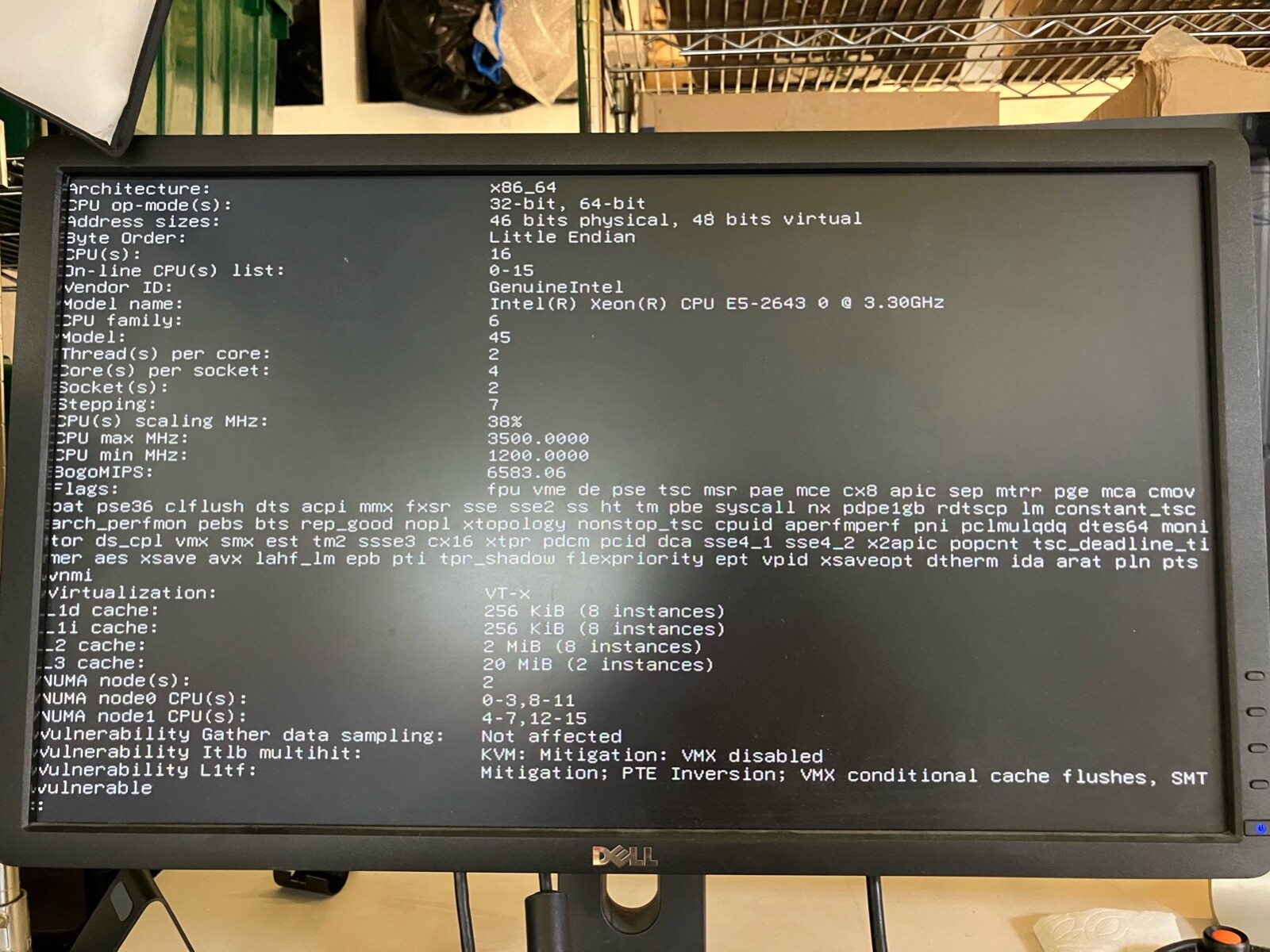 HP ProLiant DL380p G8 Server 2X Intel Xeon E5-2643@3.3Ghz 32GB RAM 876GB 15K SAS