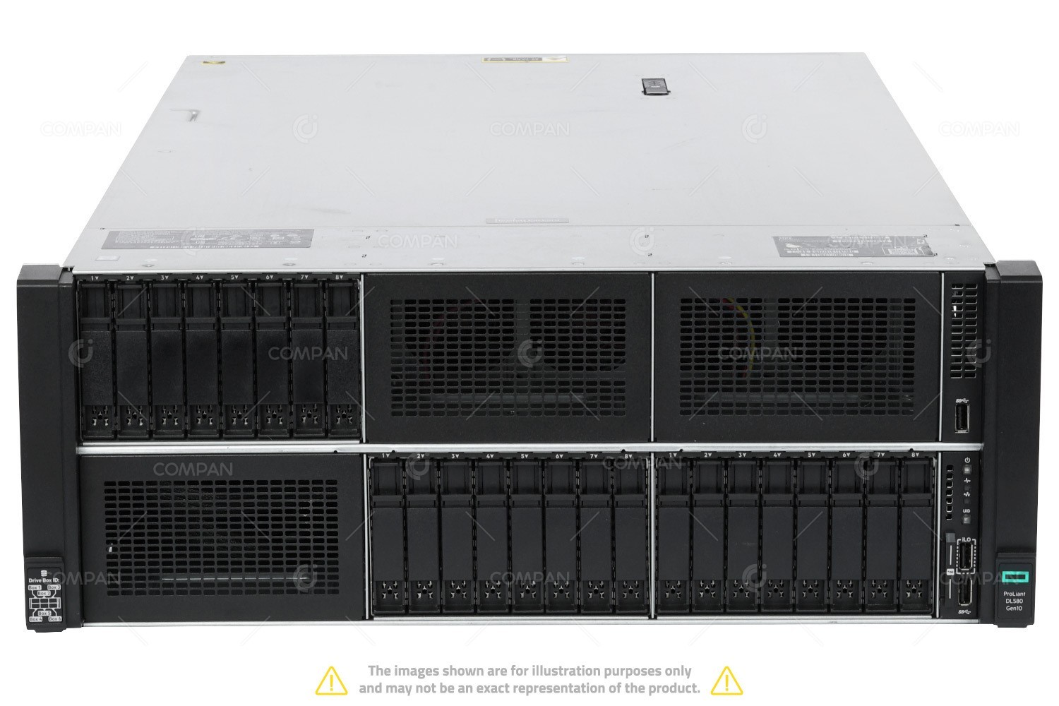 HPE DL580 G10-24SFF 4x Xeon Gold 6142 2TB RAM Rails