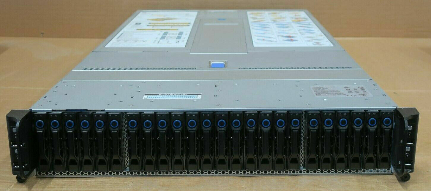 QCT QuantaPlex T41S-2U 24x 2.5″ SFF Bay 4x Node Servers 8x E5-2695V3 512GB Ram