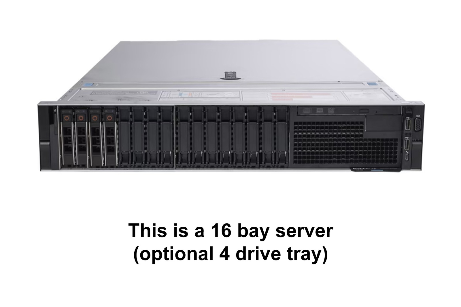 Dell PowerEdge R740 Server 2x Gold 6252 = 48 Cores 256GB H730P 4x NEW 500GB SSD