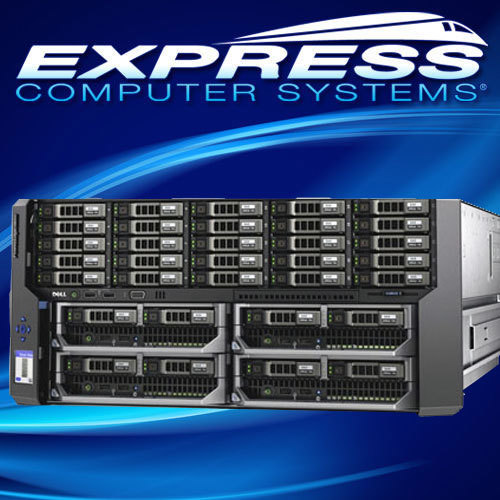 Dell PowerEdge VRTX 25x 2.4TB 10K – 4x M630 2x E5-2699v4 512GB 2x 200GB SSD H730