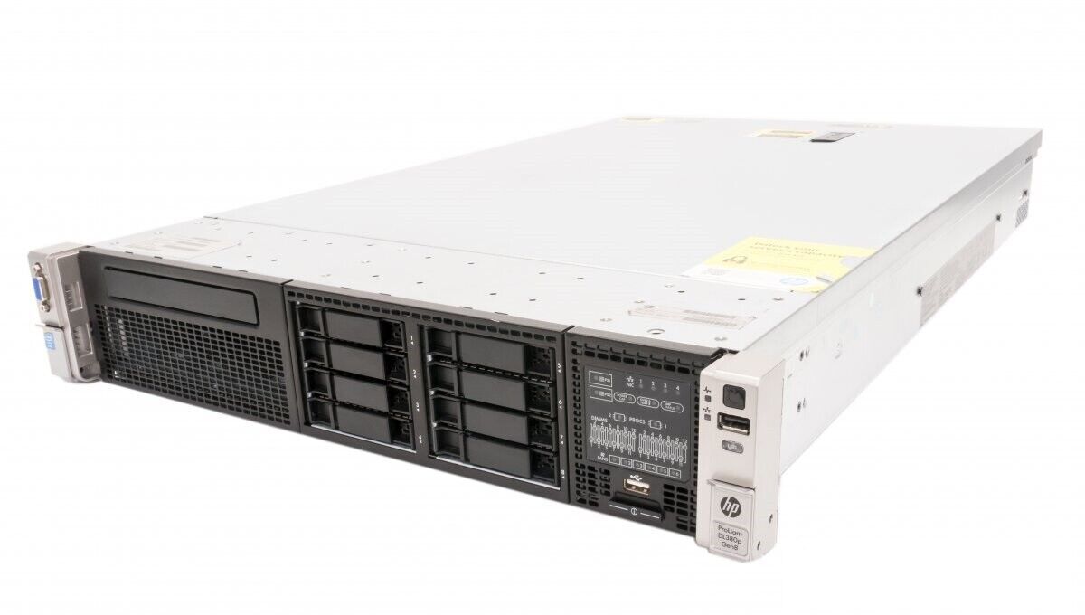 HP Proliant DL380p G8 2x E5-2690 2.9ghz 16-Cores / 64gb / P420i / 2x 300gb