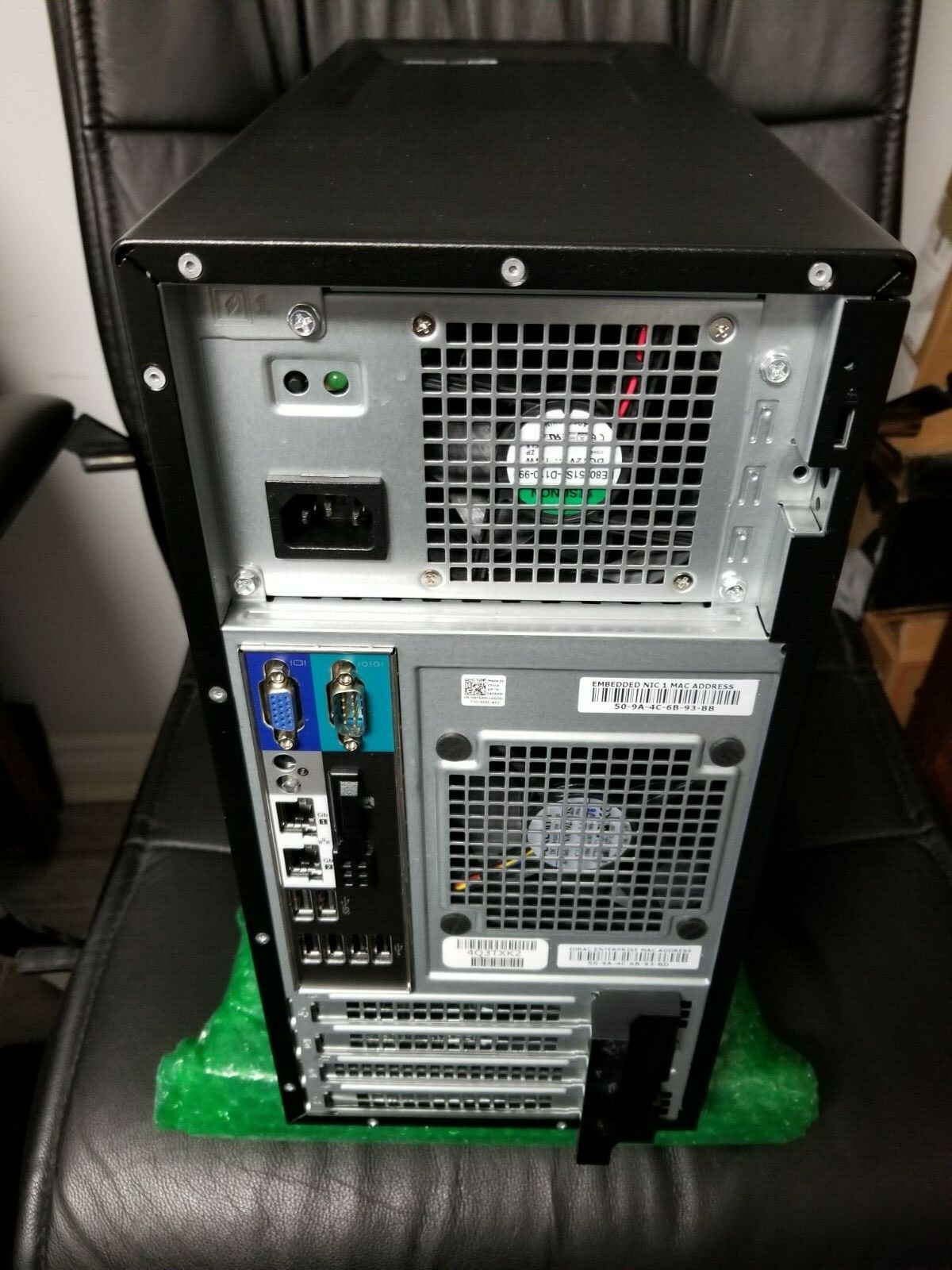 Dell PowerEdge T130 Server E3-1270 v6 3.8GHz 32GB RAM 2x1TB HDD H730 Raid Card