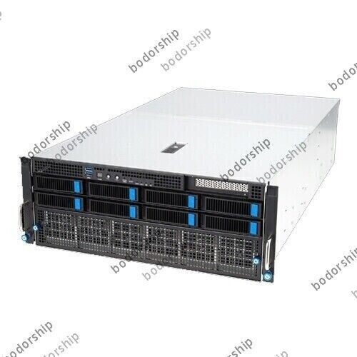 ASUS ESC8000A-E12 8XGPU Server 8X3.5″(4XNVME) Support EPYC 9004 CPU 4X3000W