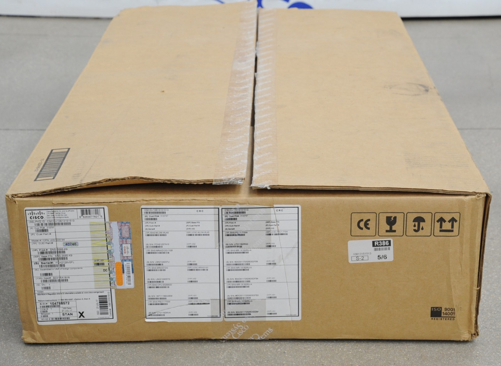 Cisco UCS C220 M4 Rack Server