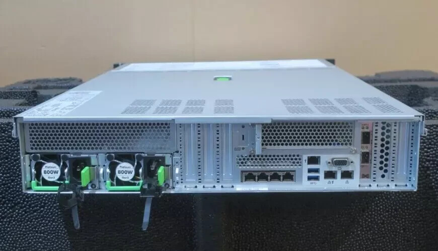 Fujitsu Primergy RX2540 M4 2x 8C Silver 4110 224GB Ram 26.1TB Storage 2U Server
