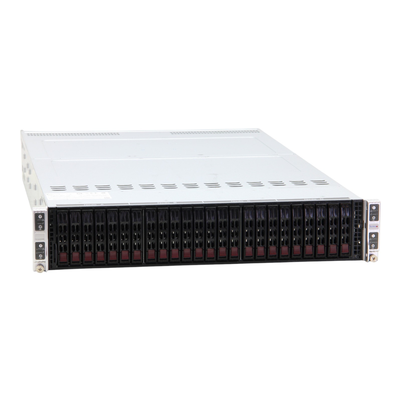 Supermicro CSE-217 4x X11DPT-PS 8x Xeon Platinum 8163 512GB DDR4 Quad Node Serve