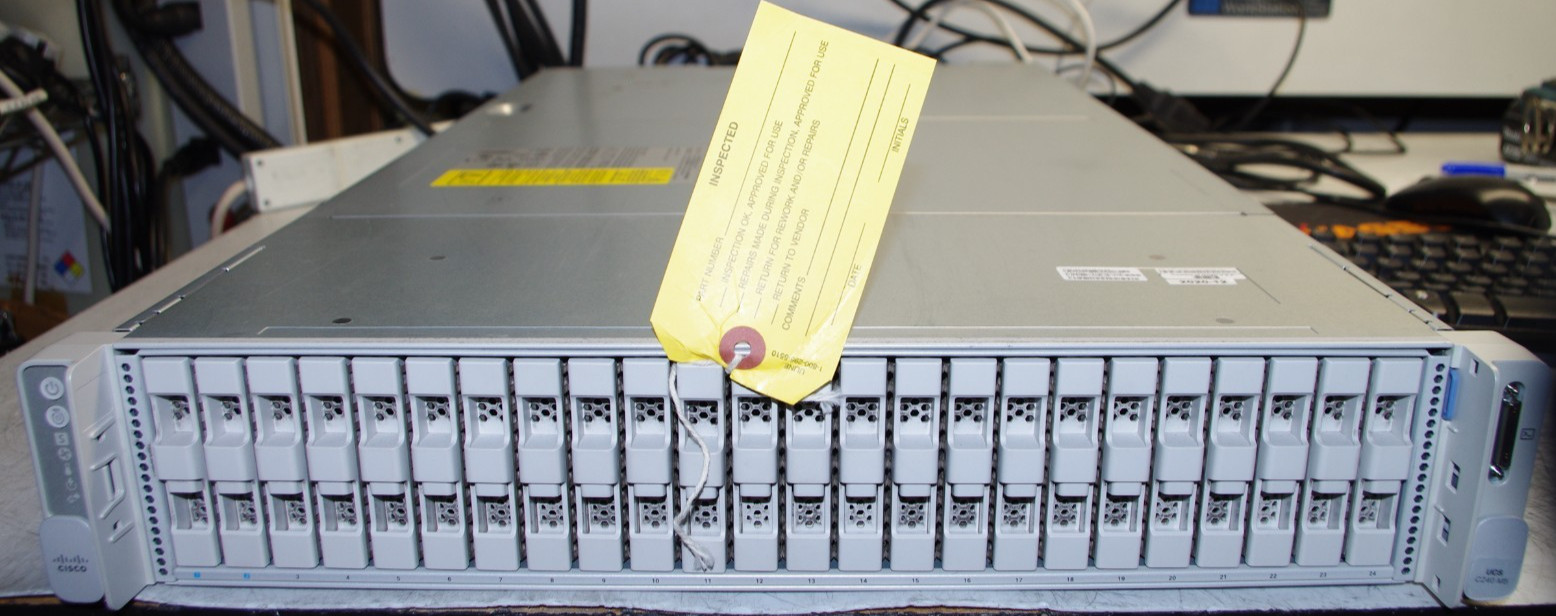 Cisco C240 M5 24 x 2.5″ SFF 2U Rack Server Dual Xeon Gold CPUs BOTH PCIE RISER