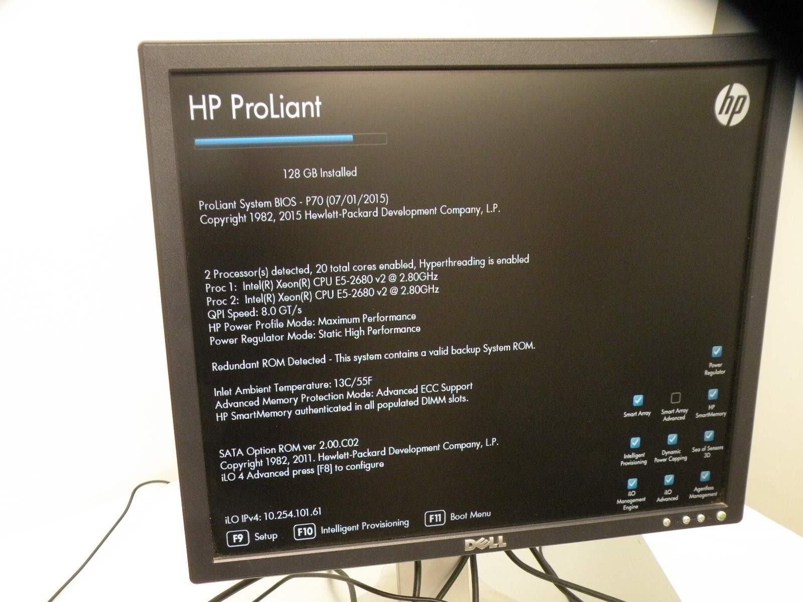HP BB879A STOREONCE 4700 SERVER NODE, DUAL E5-2680 10CORE 128GB DDR3 734008-001