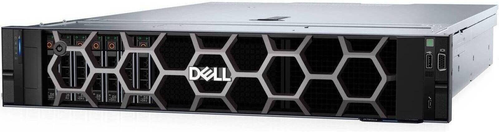 Dell Poweredge R760xs 8 x 3.5” (SAS SATA) 1x 4410Y 16gb 5600 2.4tb H755 iDRAC9