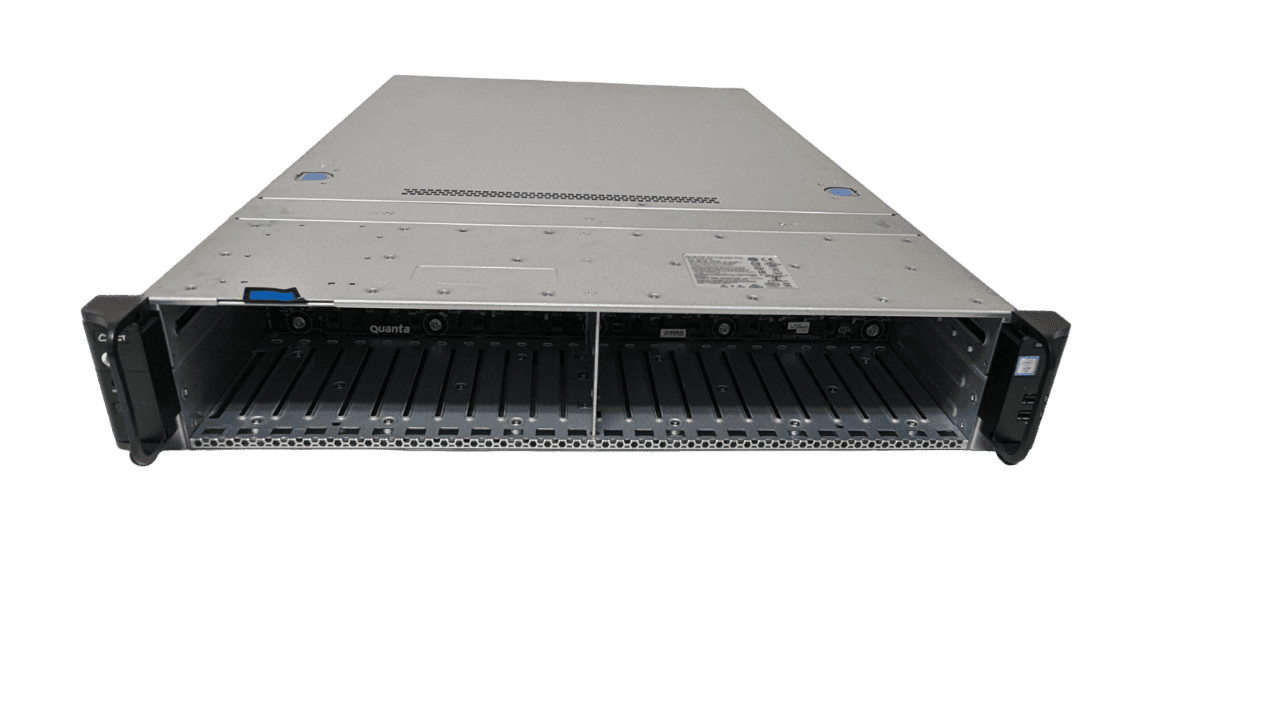 Quanta D51B-2U 26SFF 2x Xeon E5-2650 v3 2.3ghz 20-Cores 64gb Raid 2x 1200W