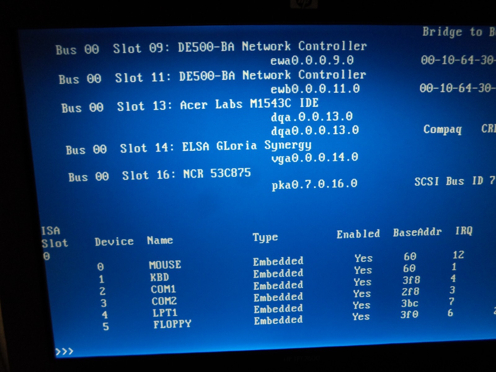HP Compaq DEC AlphaServer 3X-73BAA-AA Alpha Server DS10 EV67 / 600MHz FDD CDROM