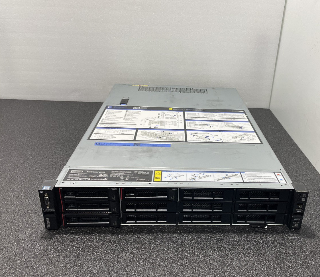Lenovo ThinkSystem SR550 2X XEON SILVER 4114 2.2GHZ,8GB DDR4 MEMORY,NO HDD
