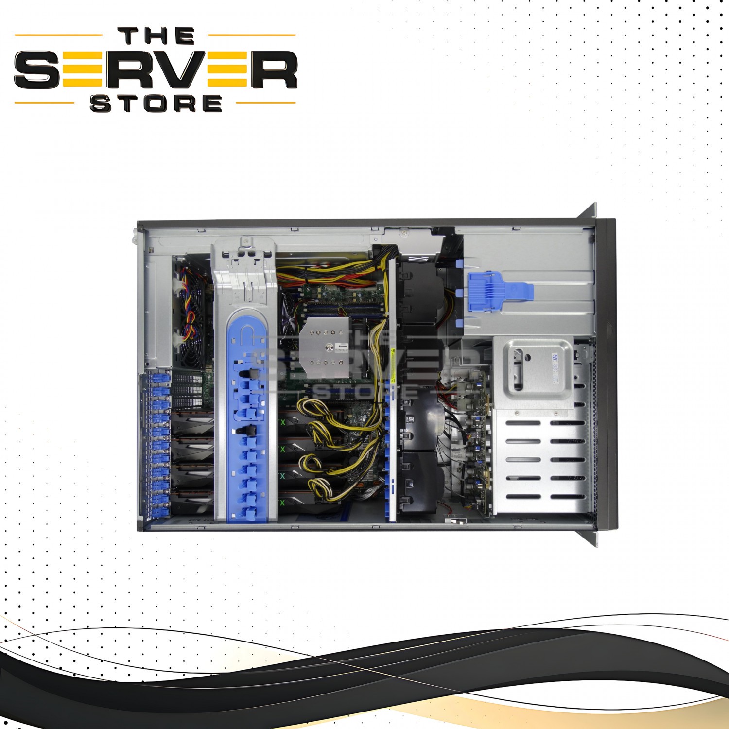 4U BYO 4x NVIDIA GPU Rackmount Workstation 2x 2.4GHz 14C Custom Server Wholesale