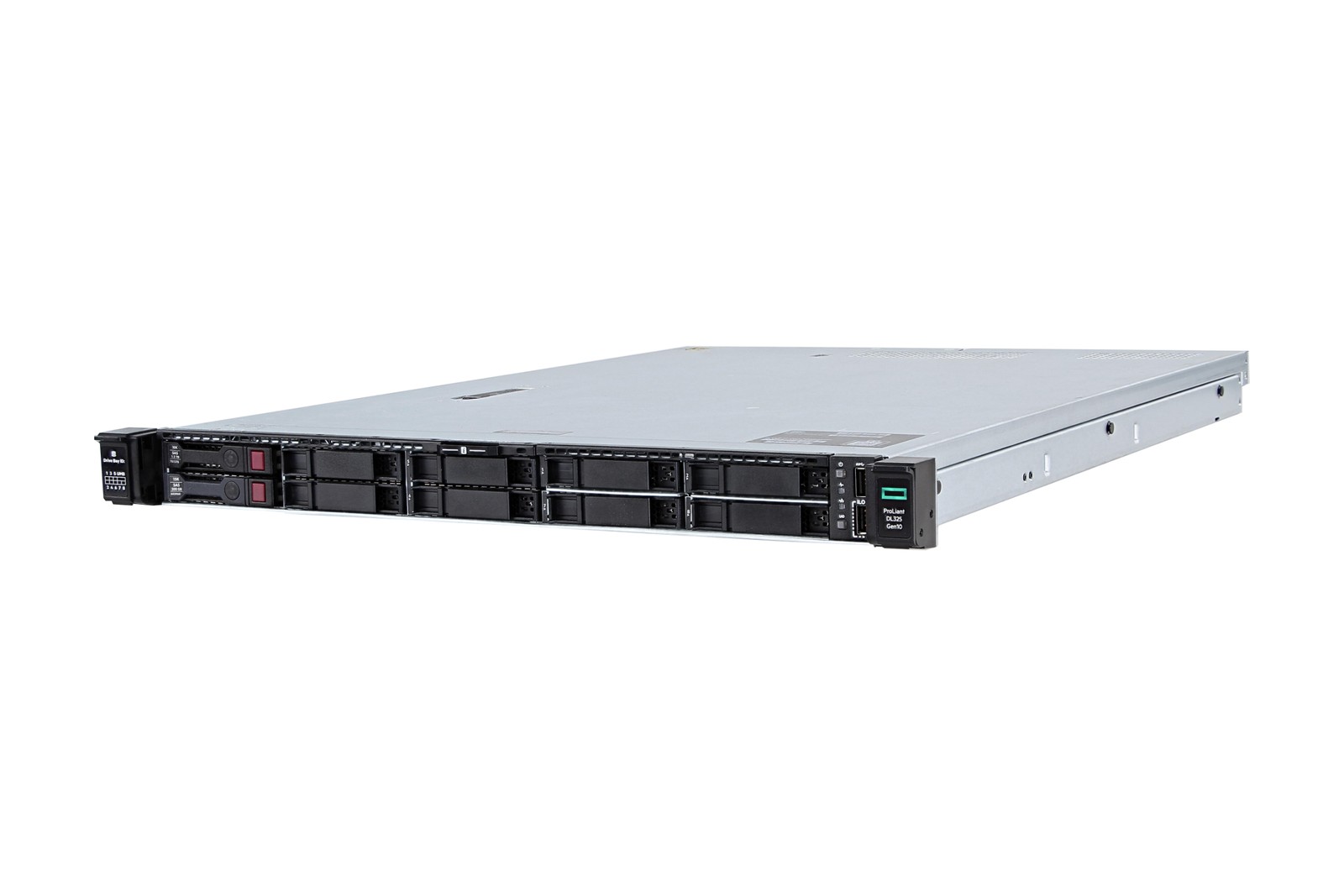 HPE ProLiant DL325 Gen10, AMD EPYC 7301, 256GB RAM, 2 x 400GB SSD | P816i-a